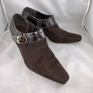 Liz & Co Magda Brown Ankle Boots